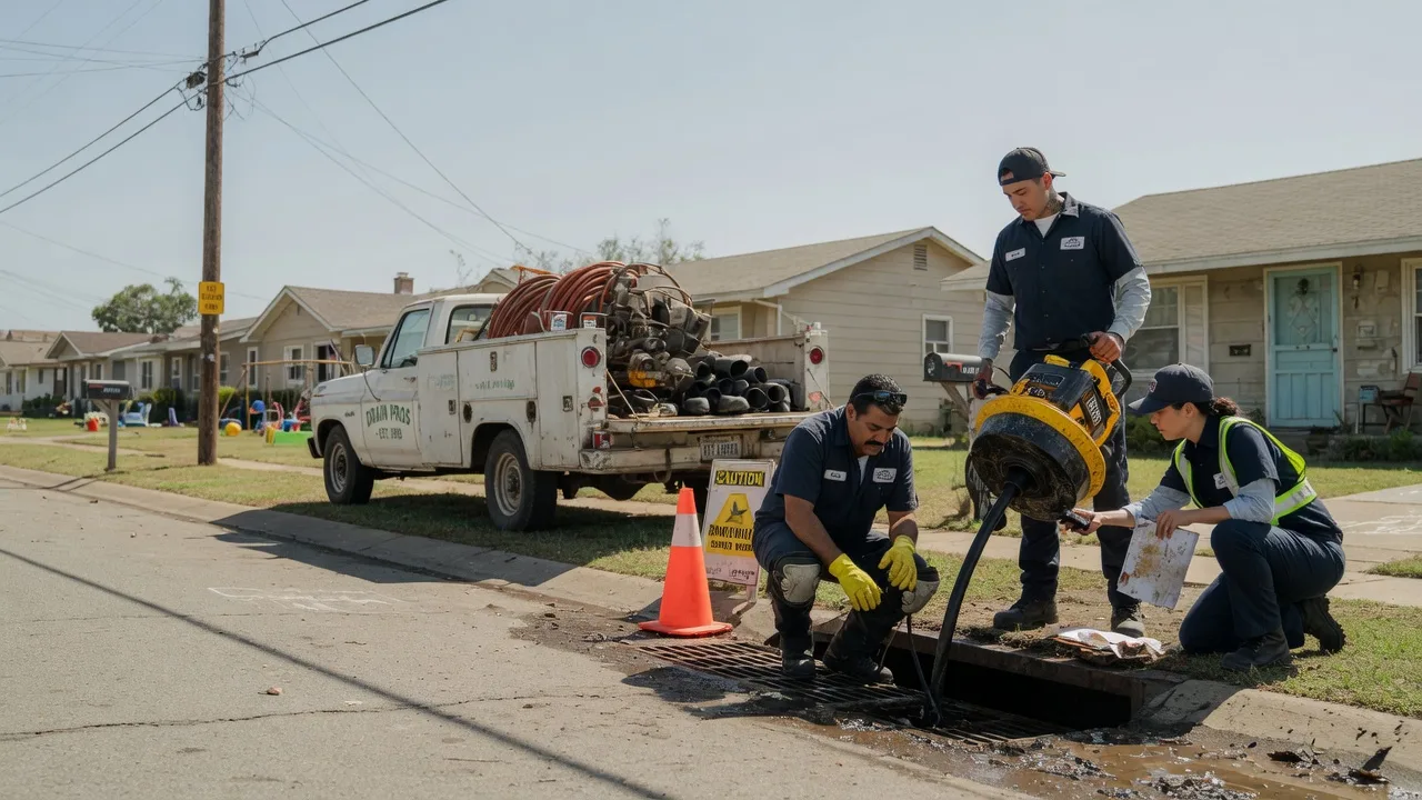 Drain Cleaning in Fredericksburg, TX near me